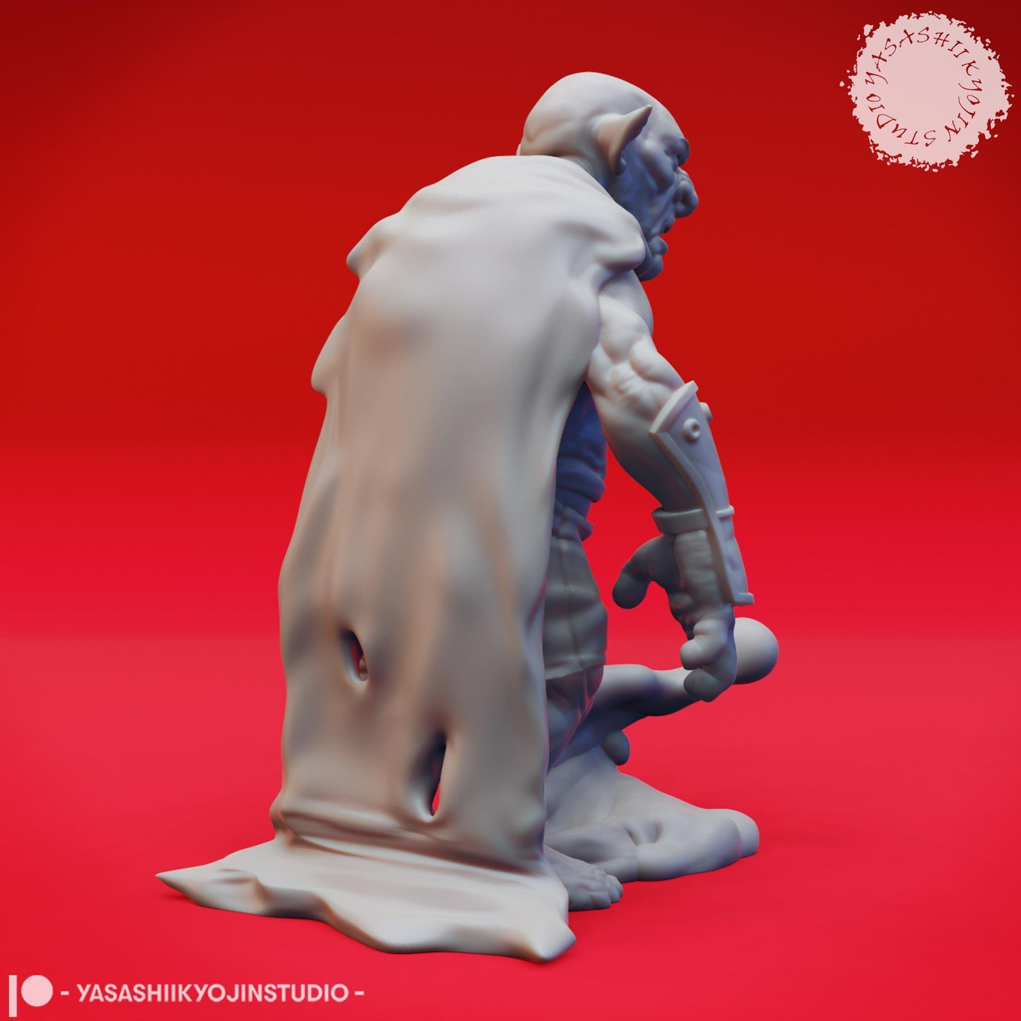Deep Gnome Pudding King miniature by Yasashii Kyojin Studio