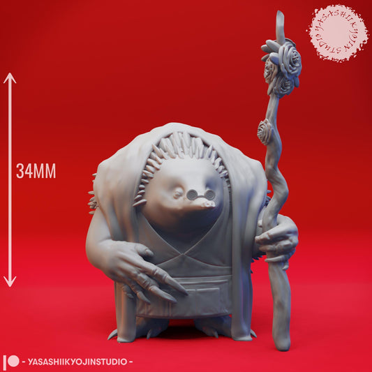 Echidna Folk miniature by Yasashii Kyojin Studio