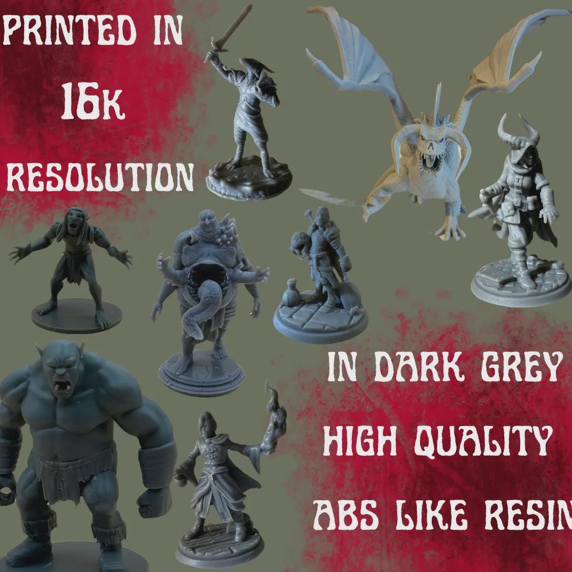 Evil Mage miniature by Yasashii Kyojin Studio