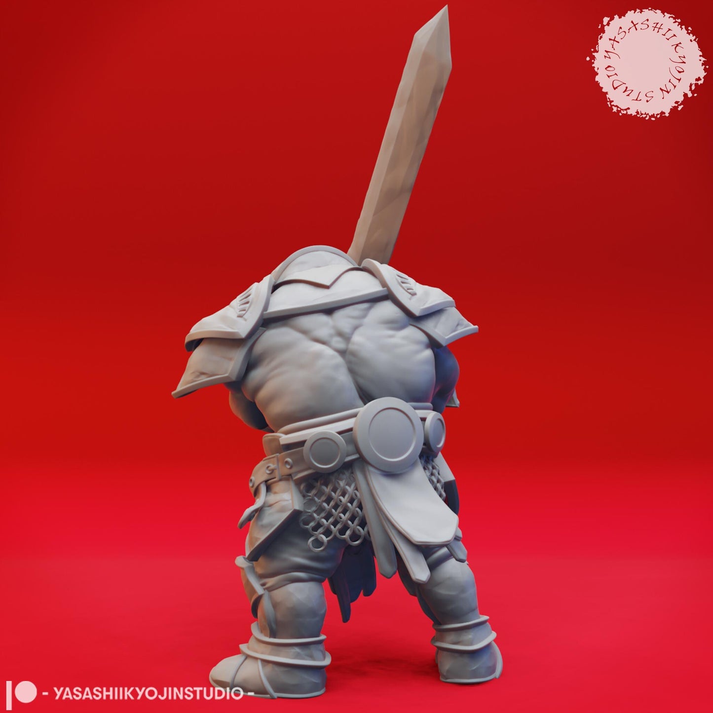 Fire Giant miniature by Yasashii Kyojin Studio