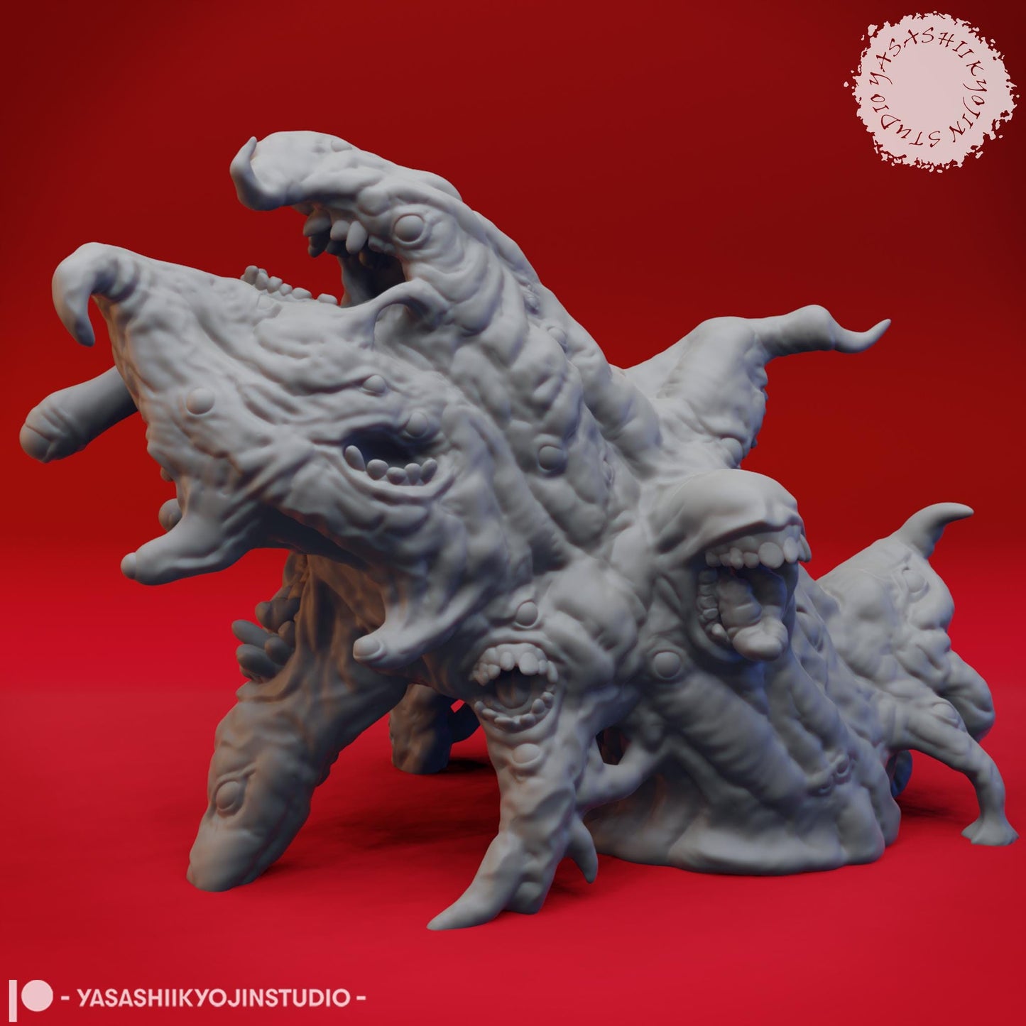 Gibbering Mouth miniature by Yasashii Kyojin Studio
