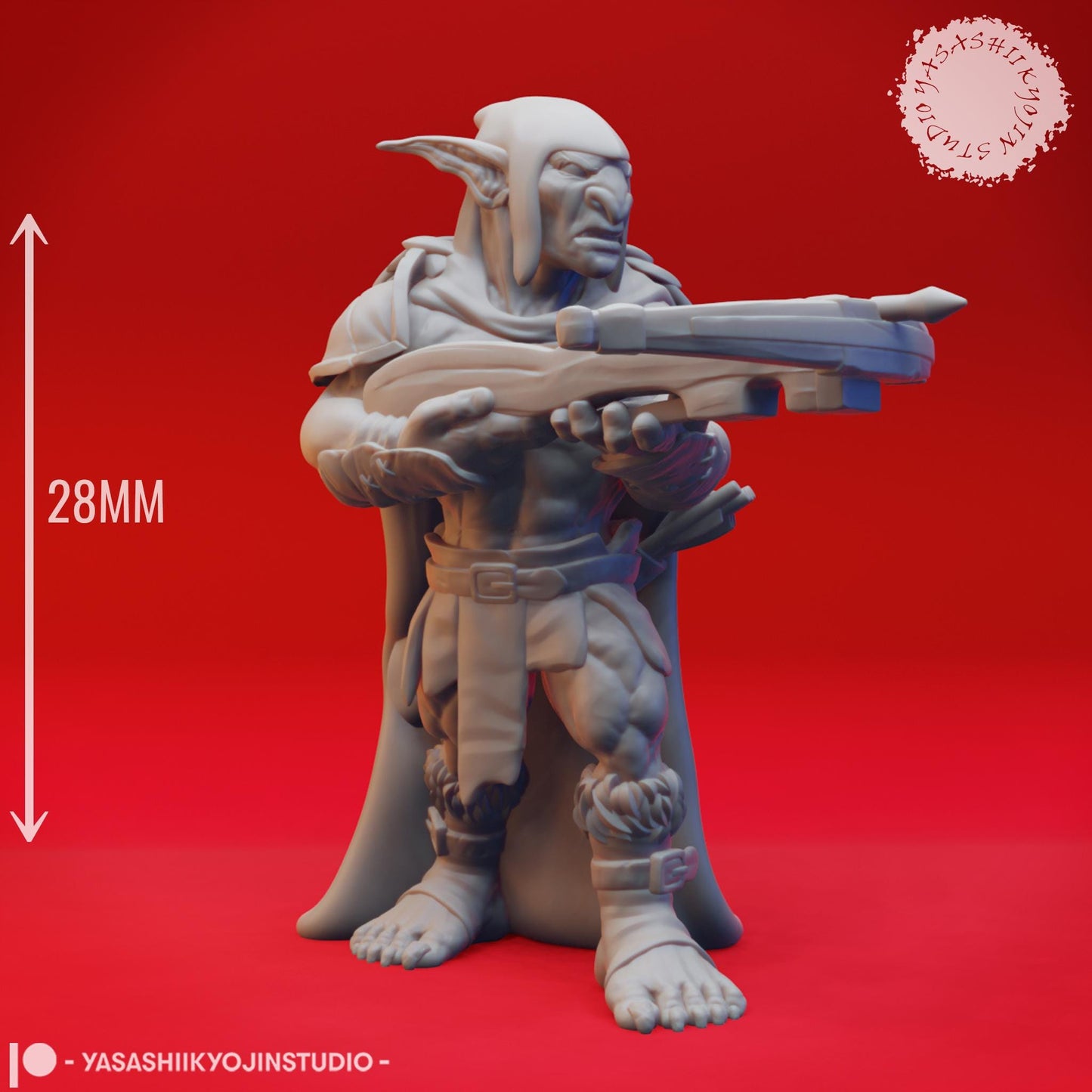 Goblin miniature by Yasashii Kyojin Studio