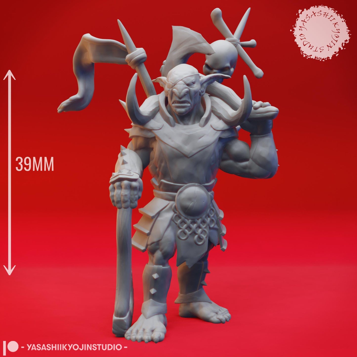 Goblin miniature by Yasashii Kyojin Studio