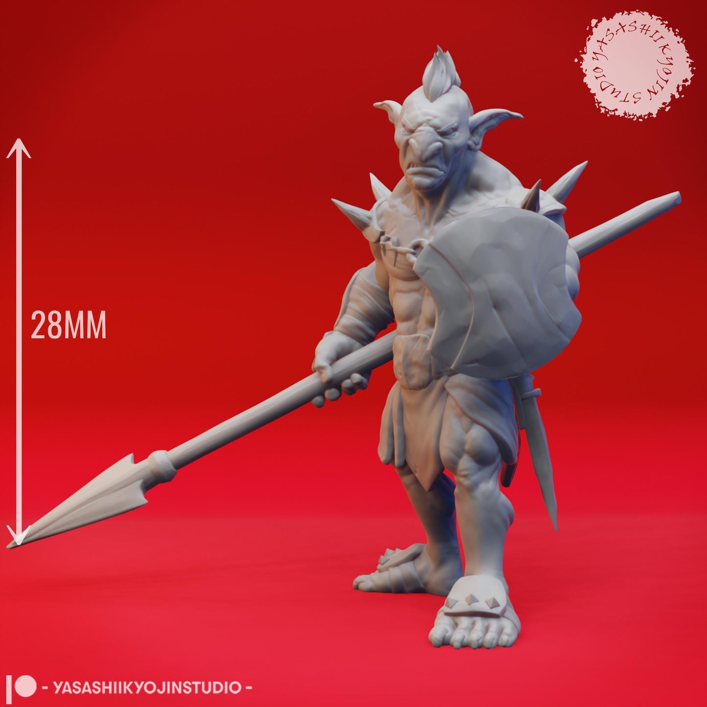 Goblin miniature by Yasashii Kyojin Studio