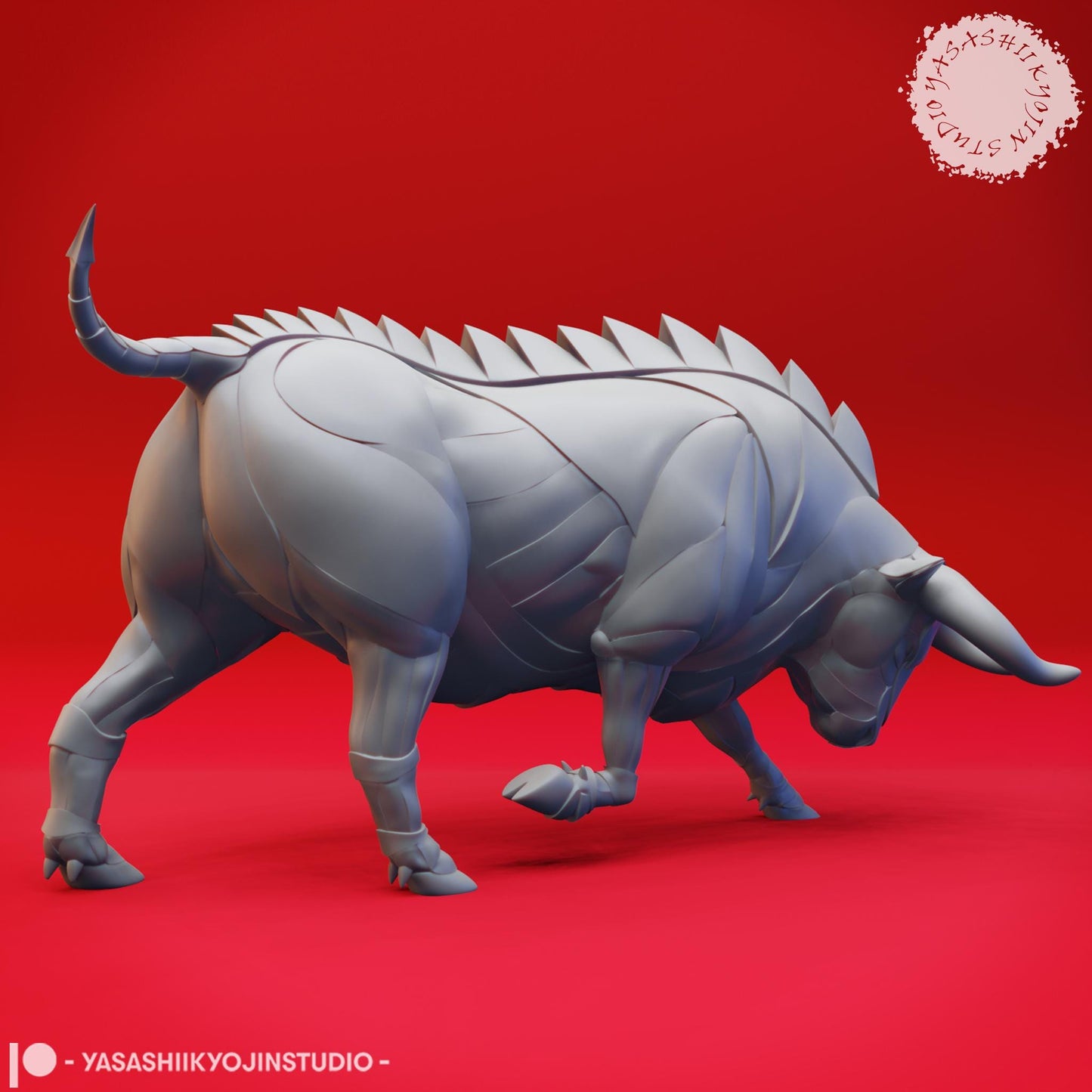Gorgon miniature by Yasashii Kyojin Studio