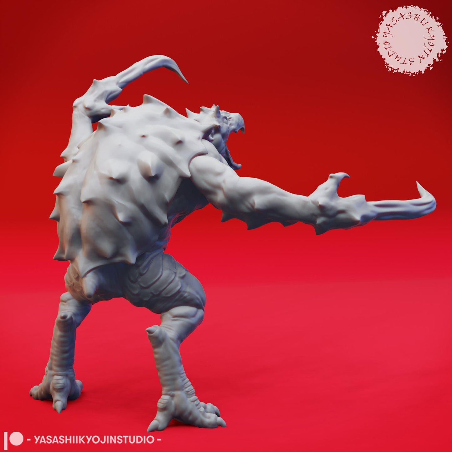 Hook Horror miniature by Yasashii Kyojin Studio