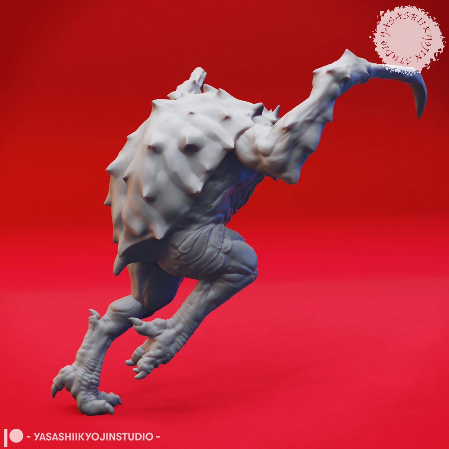 Hook Horror miniature by Yasashii Kyojin Studio
