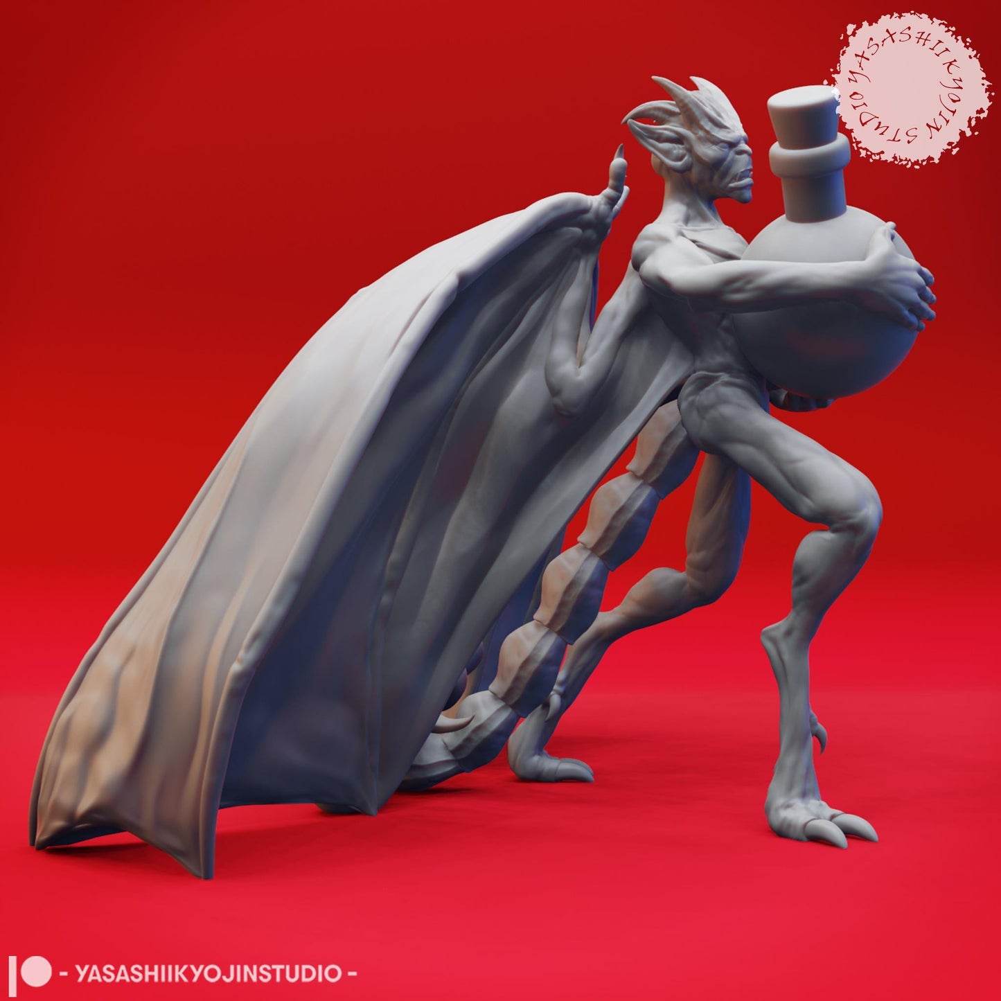 Imp miniature by Yasashii Kyojin Studio