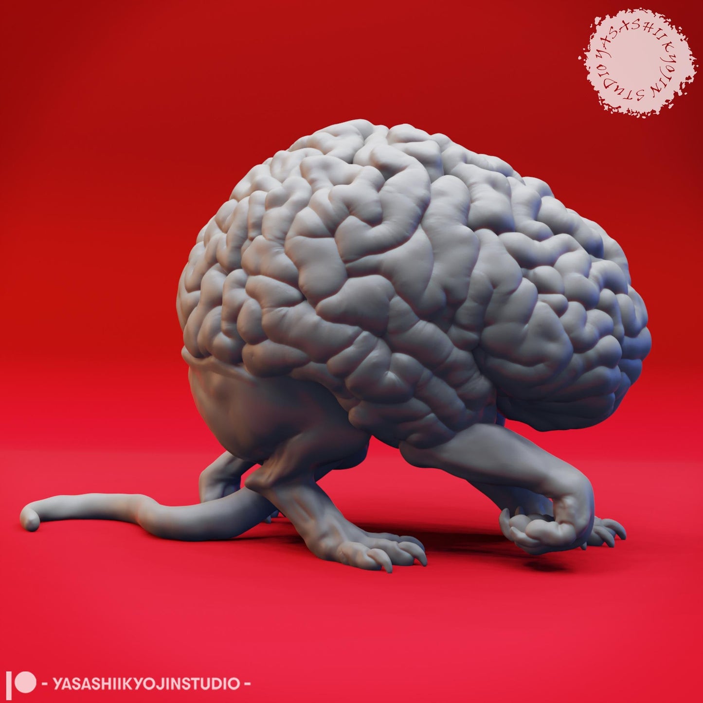 Intellect Devourer miniature by Yasashii Kyojin Studio