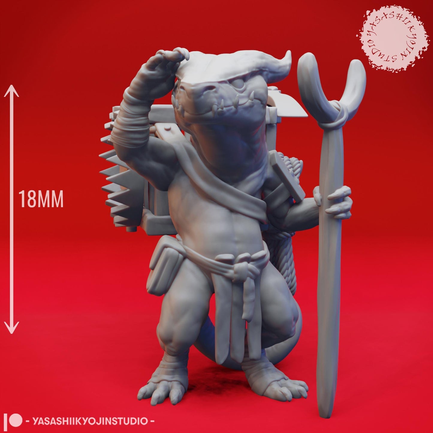 Kobold miniature by Yasashii Kyojin Studio