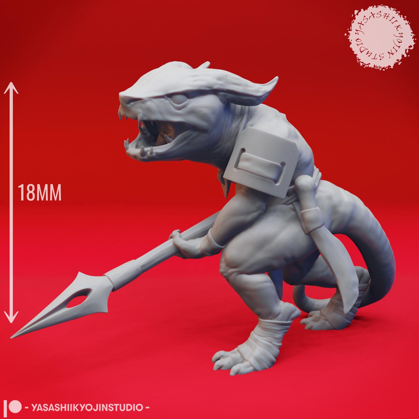 Kobold miniature by Yasashii Kyojin Studio