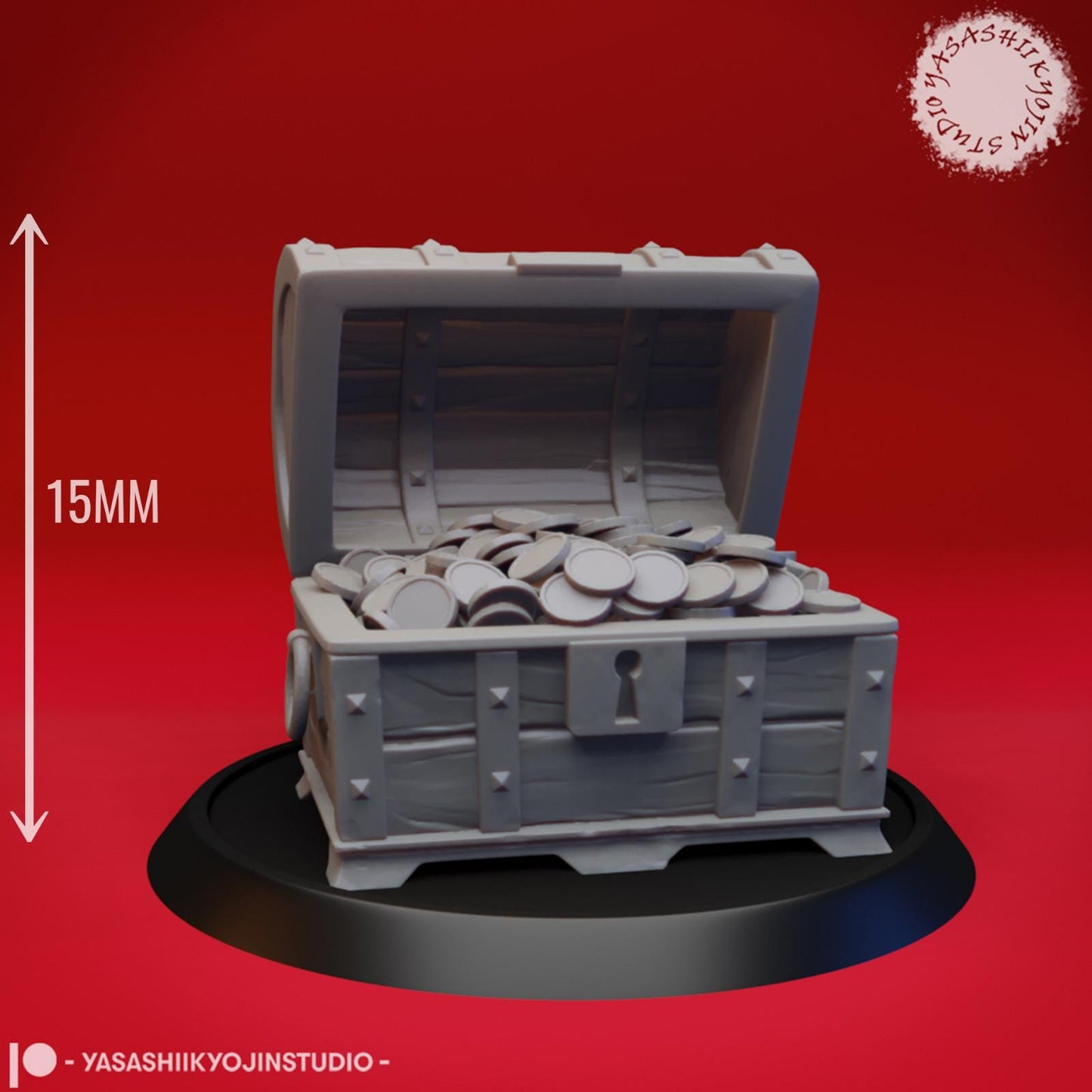 Chest miniature by Yasashii Kyojin Studio