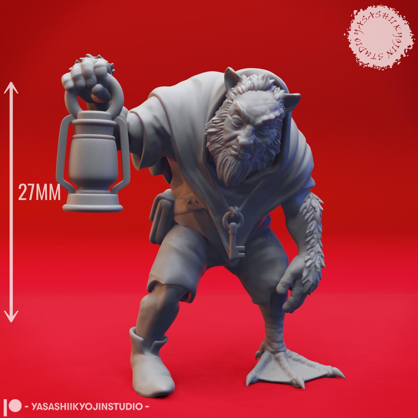 Mongrel Folk set 1 miniature by Yasashii Kyojin Studio