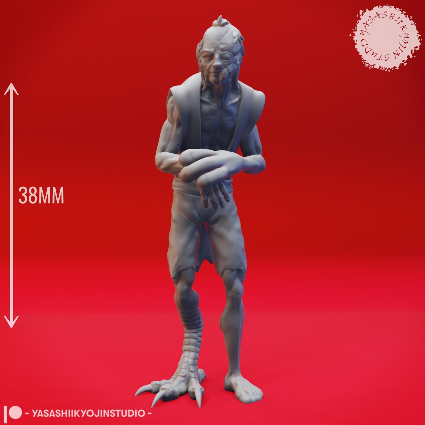 Mongrel Folk set 1 miniature by Yasashii Kyojin Studio