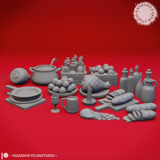 Tavern terrain miniature by Yasashii Kyojin Studio