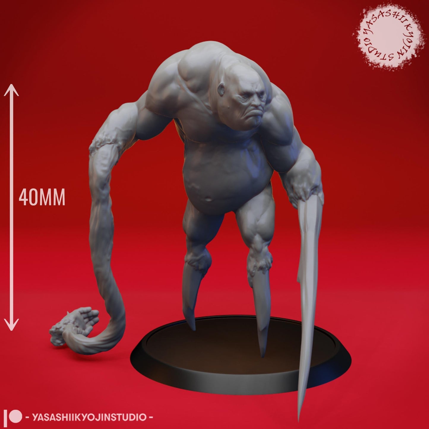 Sorrowsworn golem miniature by Yasashii Kyojin Studio