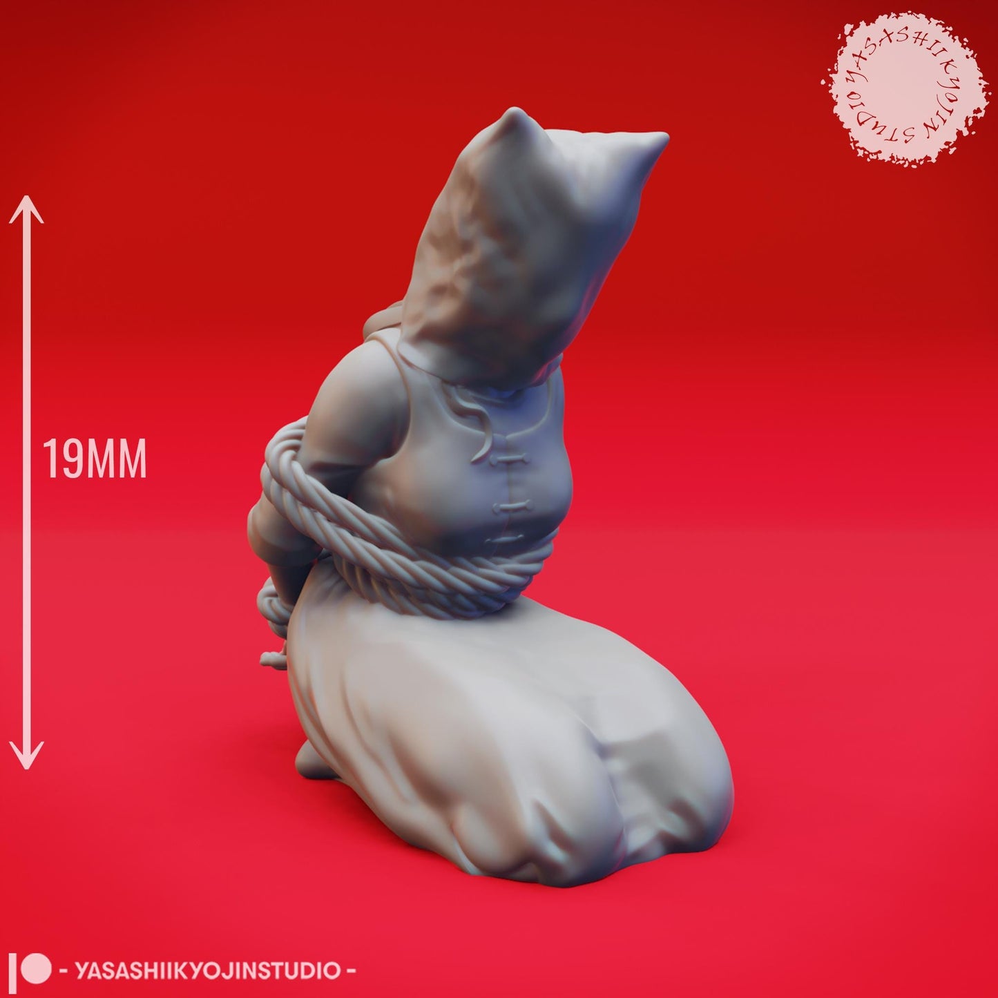 Townsfolk miniature by Yasashii Kyojin Studio