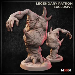 Horned Brute Aberration miniature by M3DM