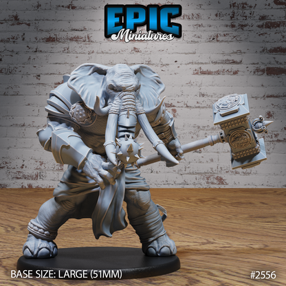 Elephant Folk Barbarian by Epic Miniatures