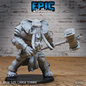 Elephant Folk Barbarian by Epic Miniatures