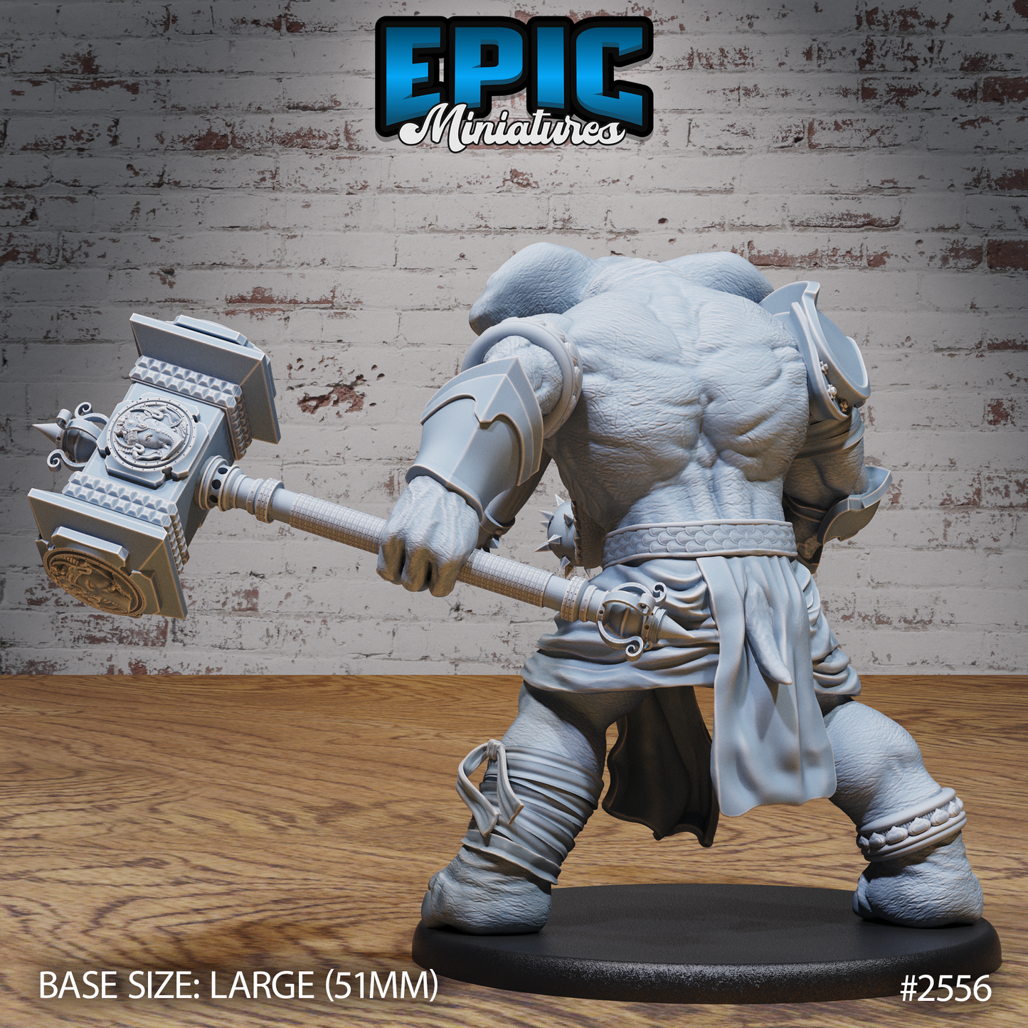 Elephant Folk Barbarian by Epic Miniatures
