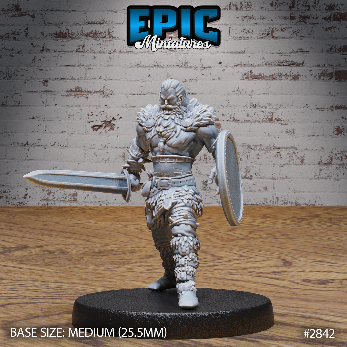 Barbarian Viking Warrior by Epic Miniatures