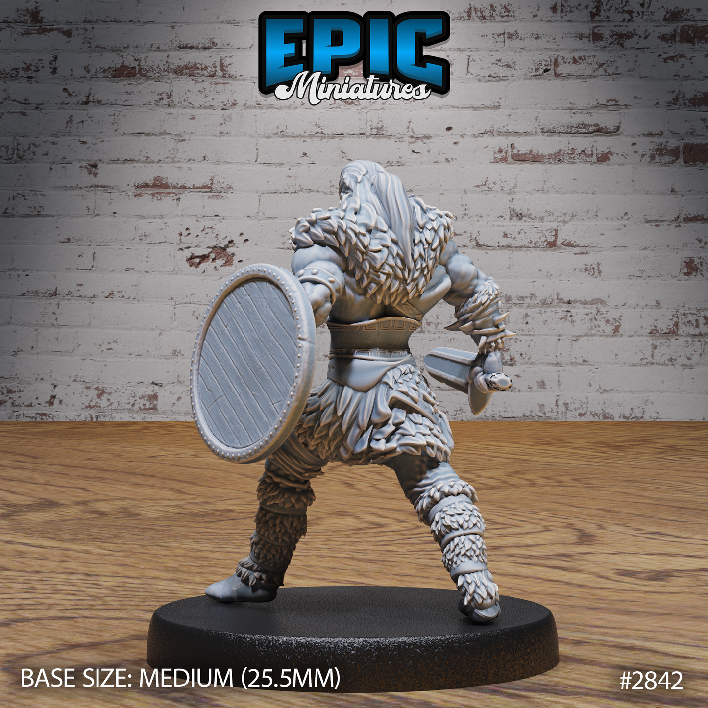 Barbarian Viking Warrior by Epic Miniatures