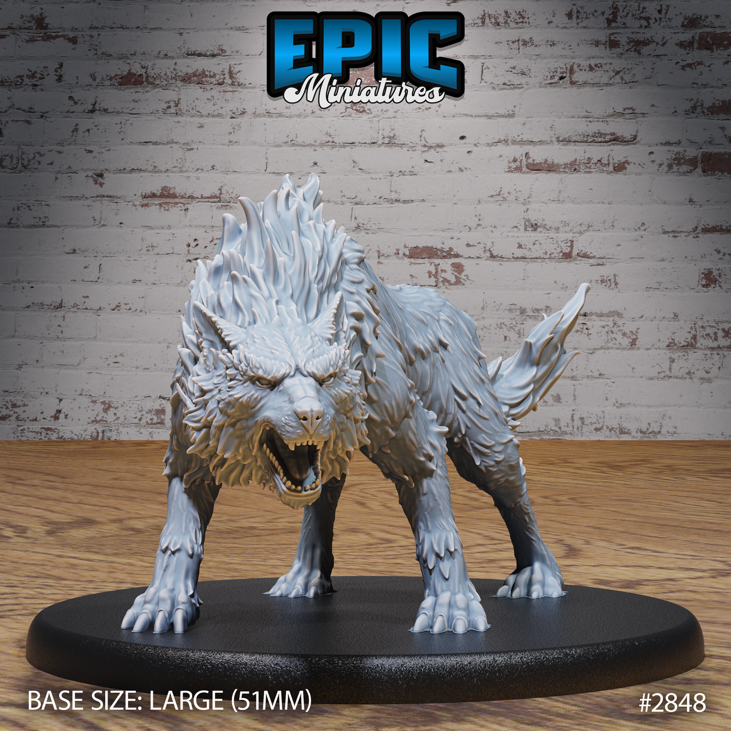 Fenrir Wolf by Epic Miniatures