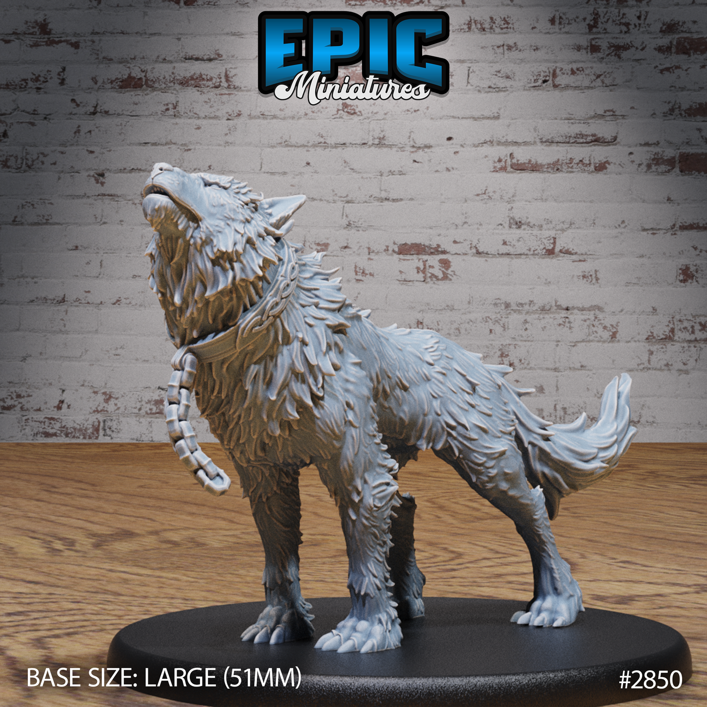 Fenrir Wolf by Epic Miniatures