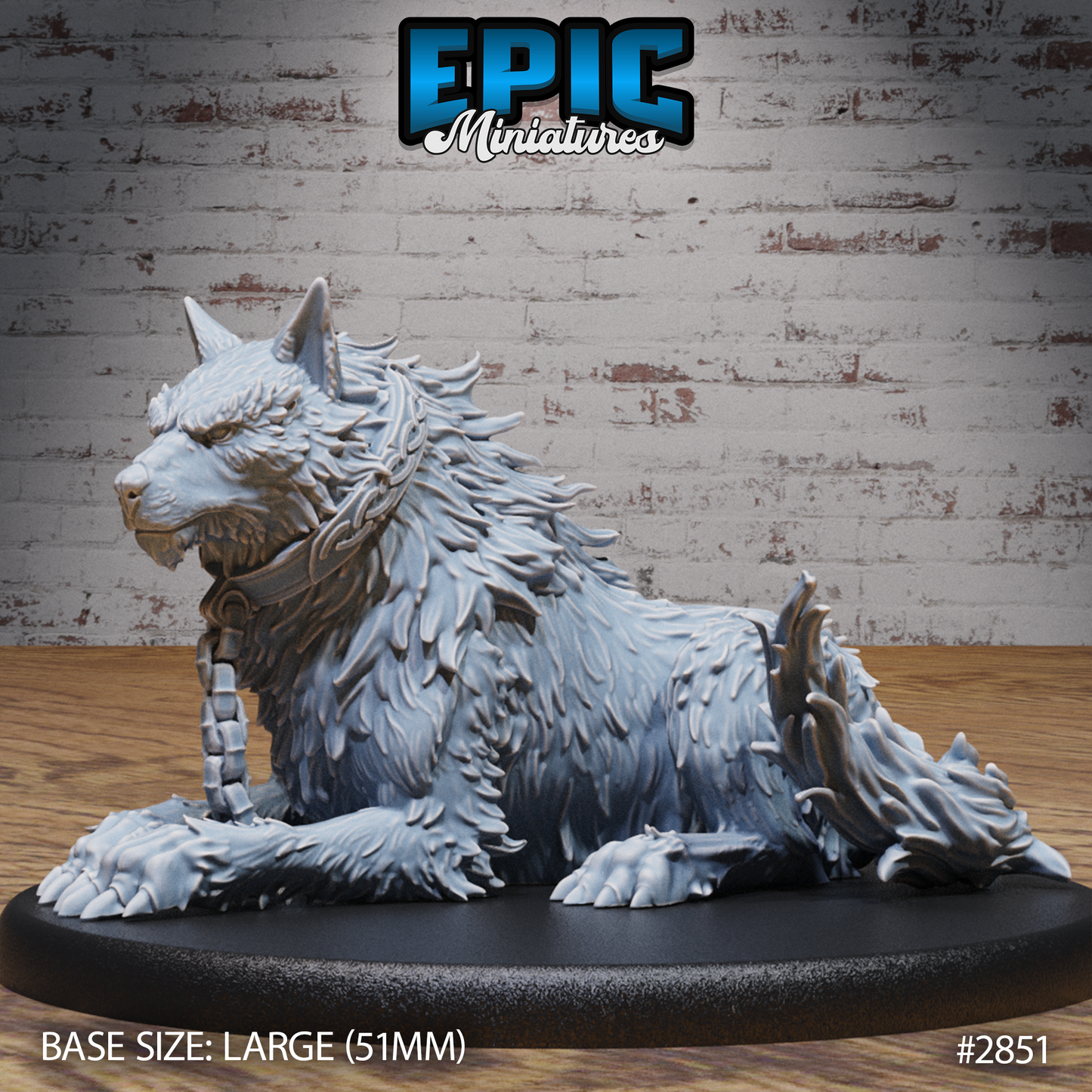 Fenrir Wolf by Epic Miniatures