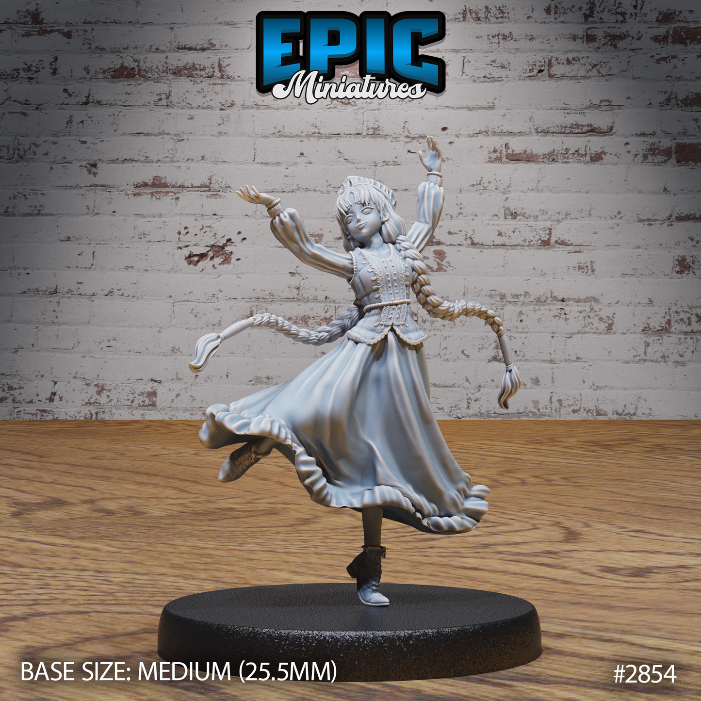 Norse Bard Girl by Epic Miniatures