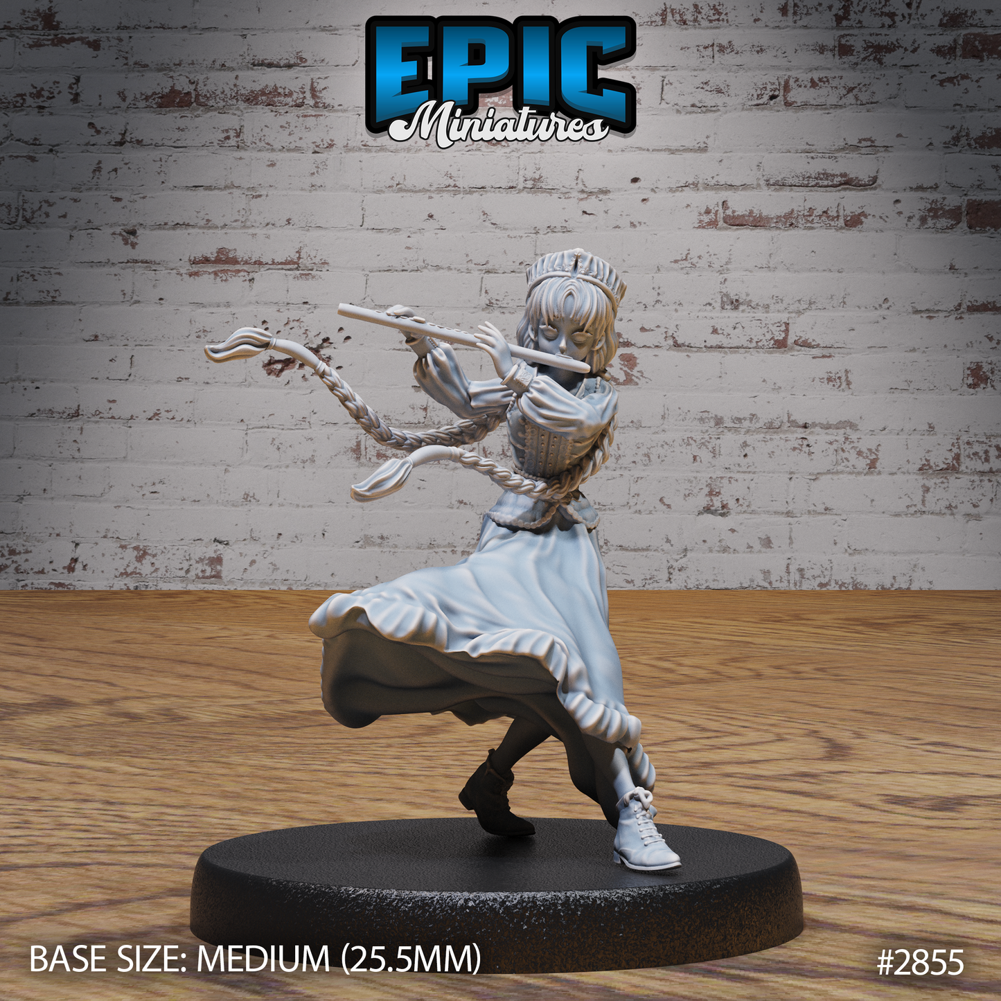 Norse Bard Girl by Epic Miniatures