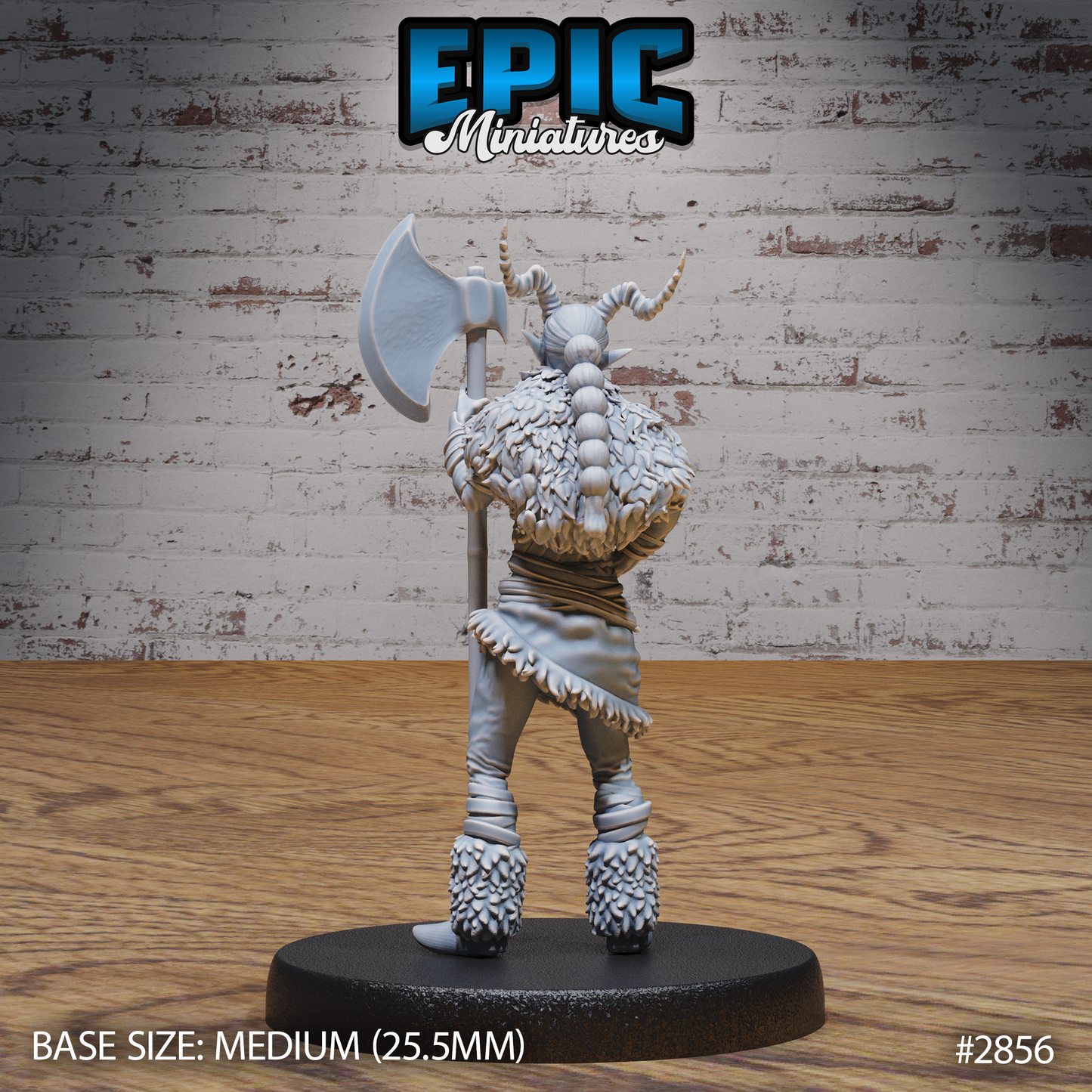 Tiefling Viking Female by Epic Miniatures