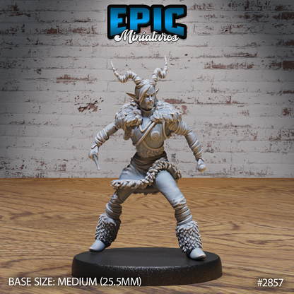 Tiefling Viking Female by Epic Miniatures