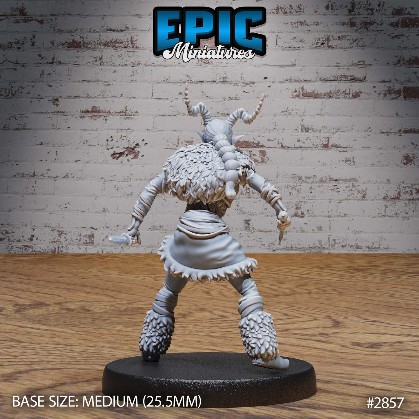 Tiefling Viking Female by Epic Miniatures