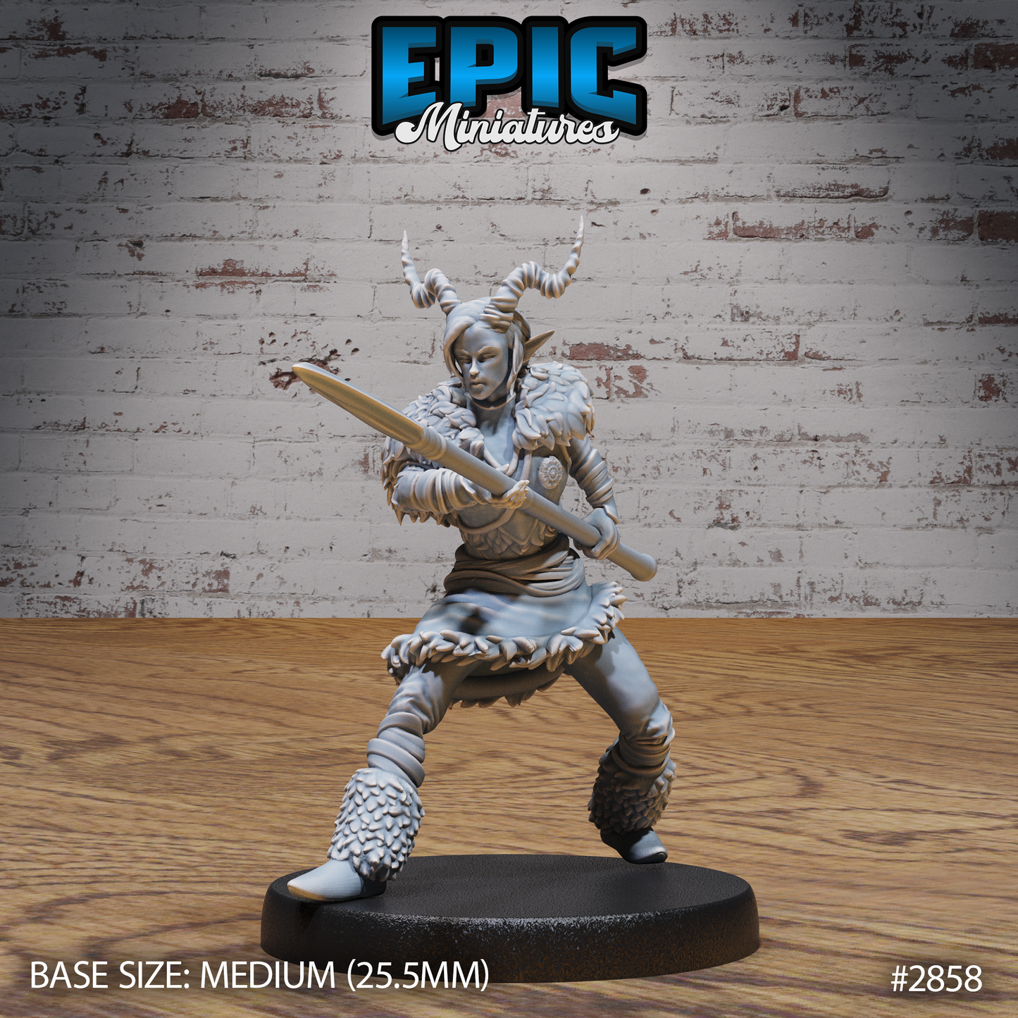 Tiefling Viking Female by Epic Miniatures