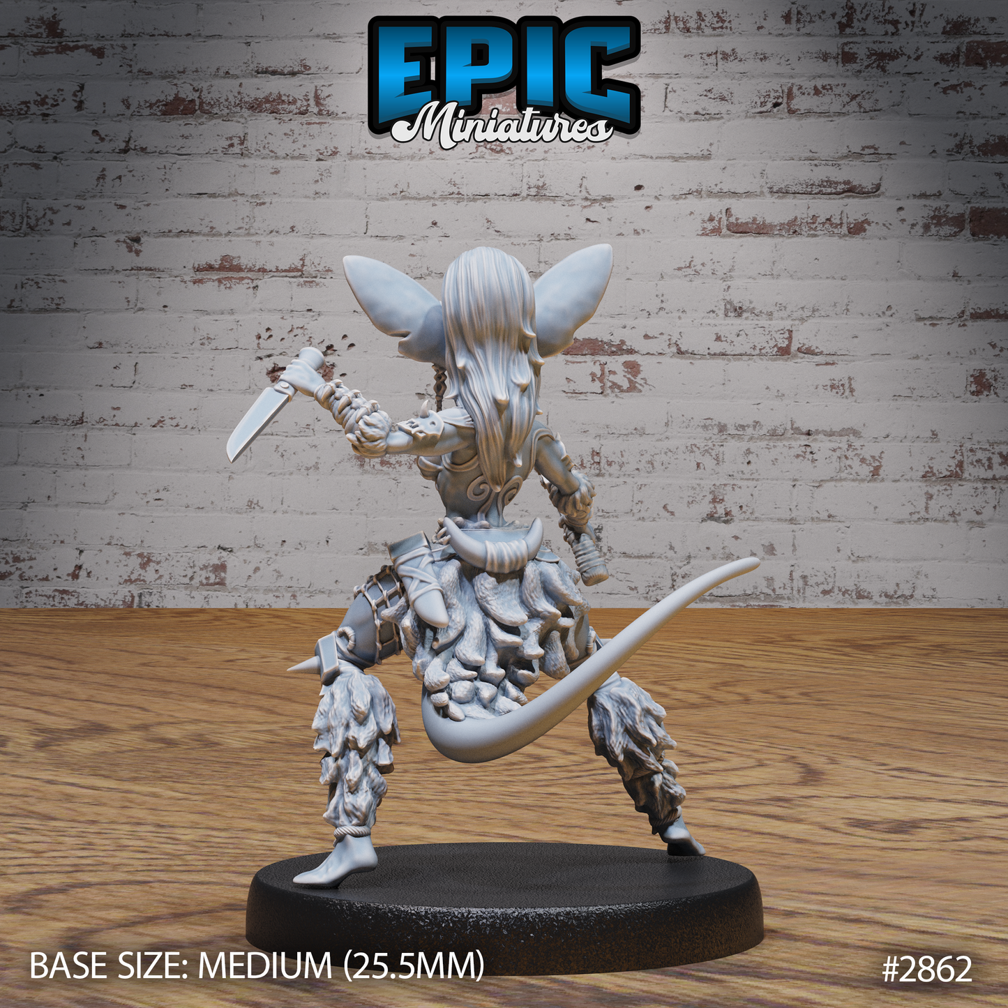 Mice Folk Viking Female by Epic Miniatures