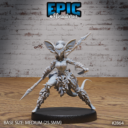 Mice Folk Viking Female by Epic Miniatures