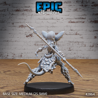 Mice Folk Viking Female by Epic Miniatures