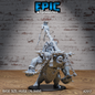 Goblin throwing troll by Epic Miniatures
