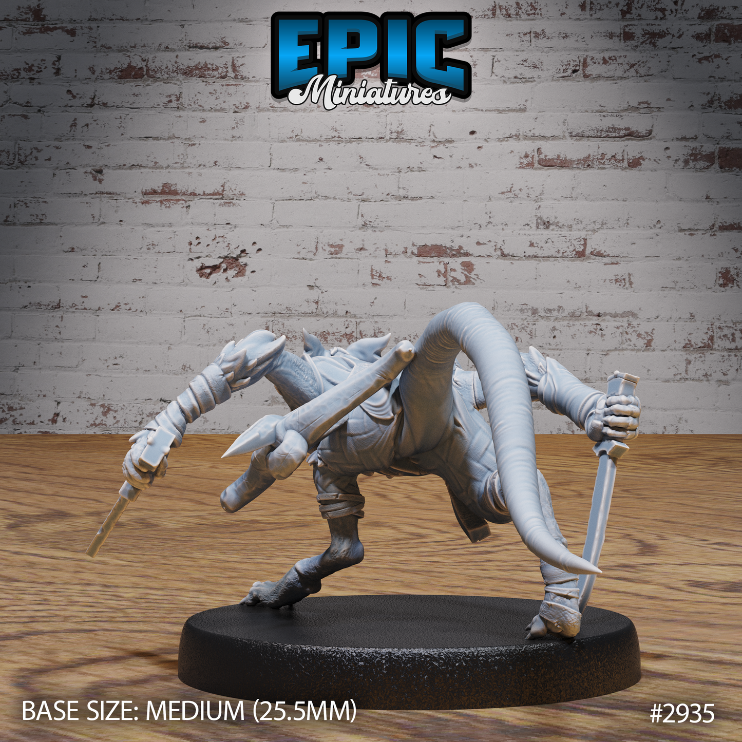 Rat Folk Rogue by Epic Miniatures
