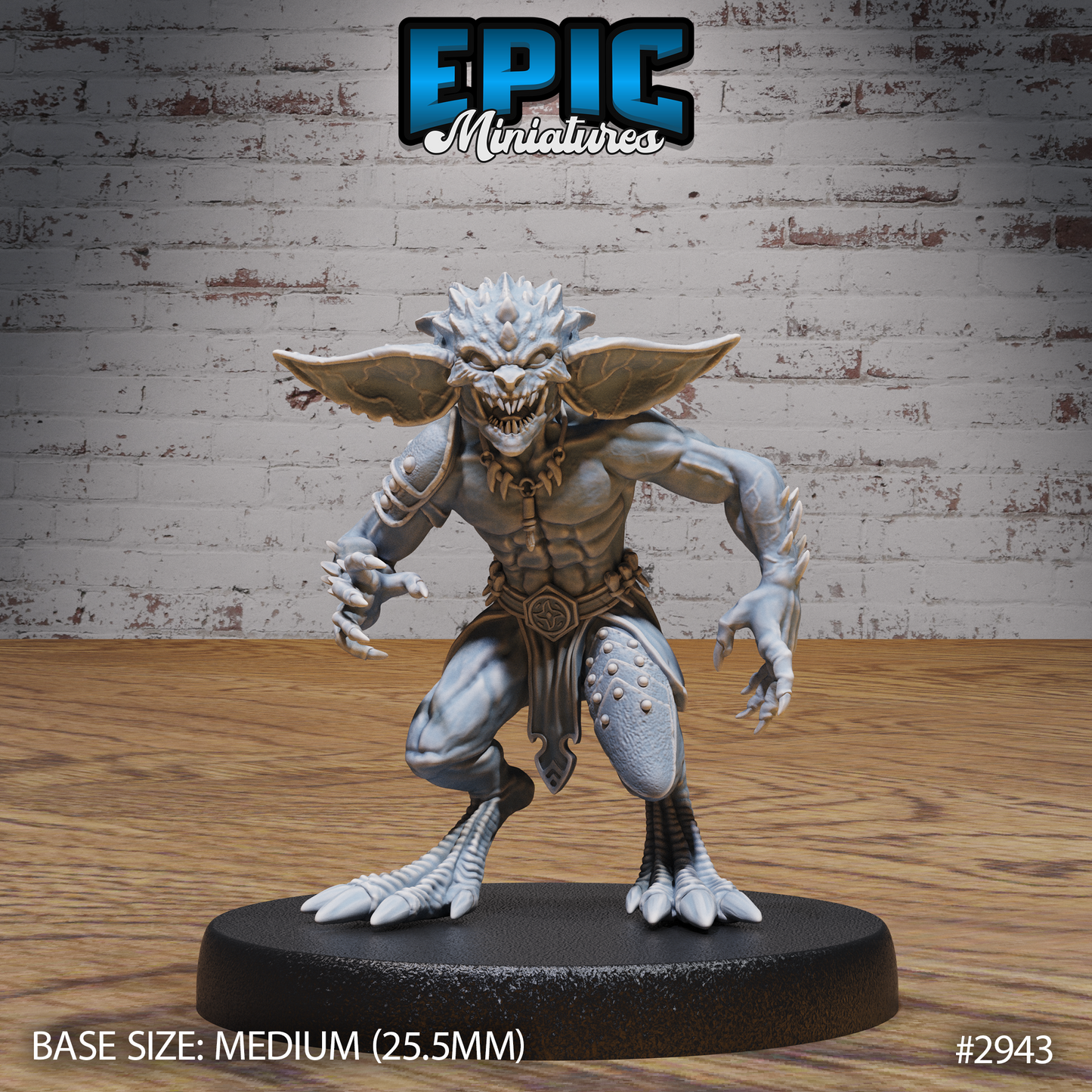 Savage Echo and Rocket Goblin by Epic Miniatures