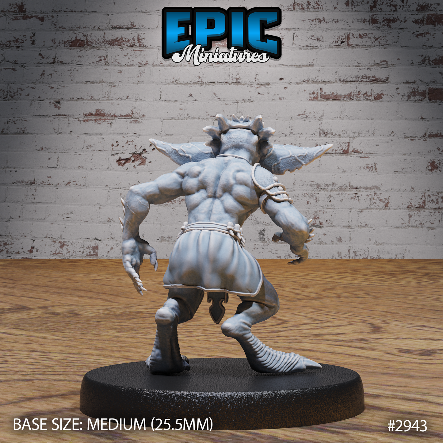 Savage Echo and Rocket Goblin by Epic Miniatures