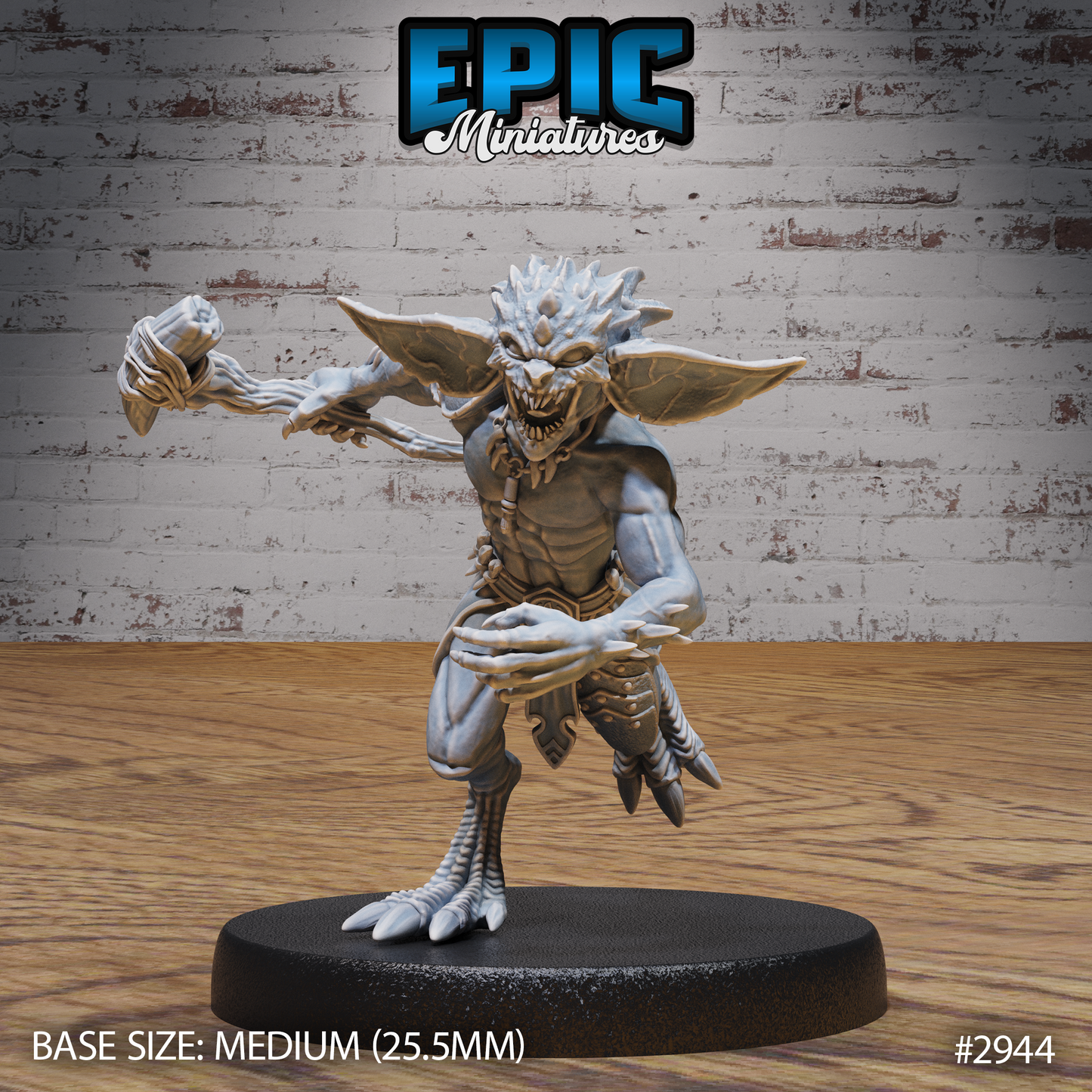 Savage Echo and Rocket Goblin by Epic Miniatures