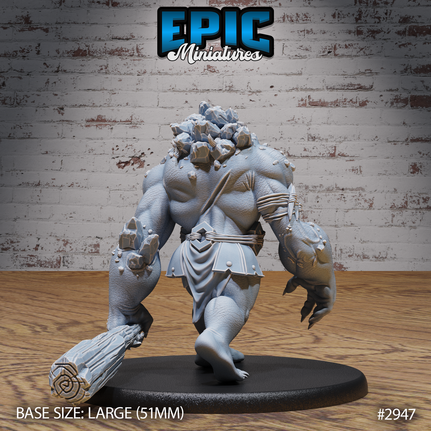 Stone Troll by Epic Miniatures