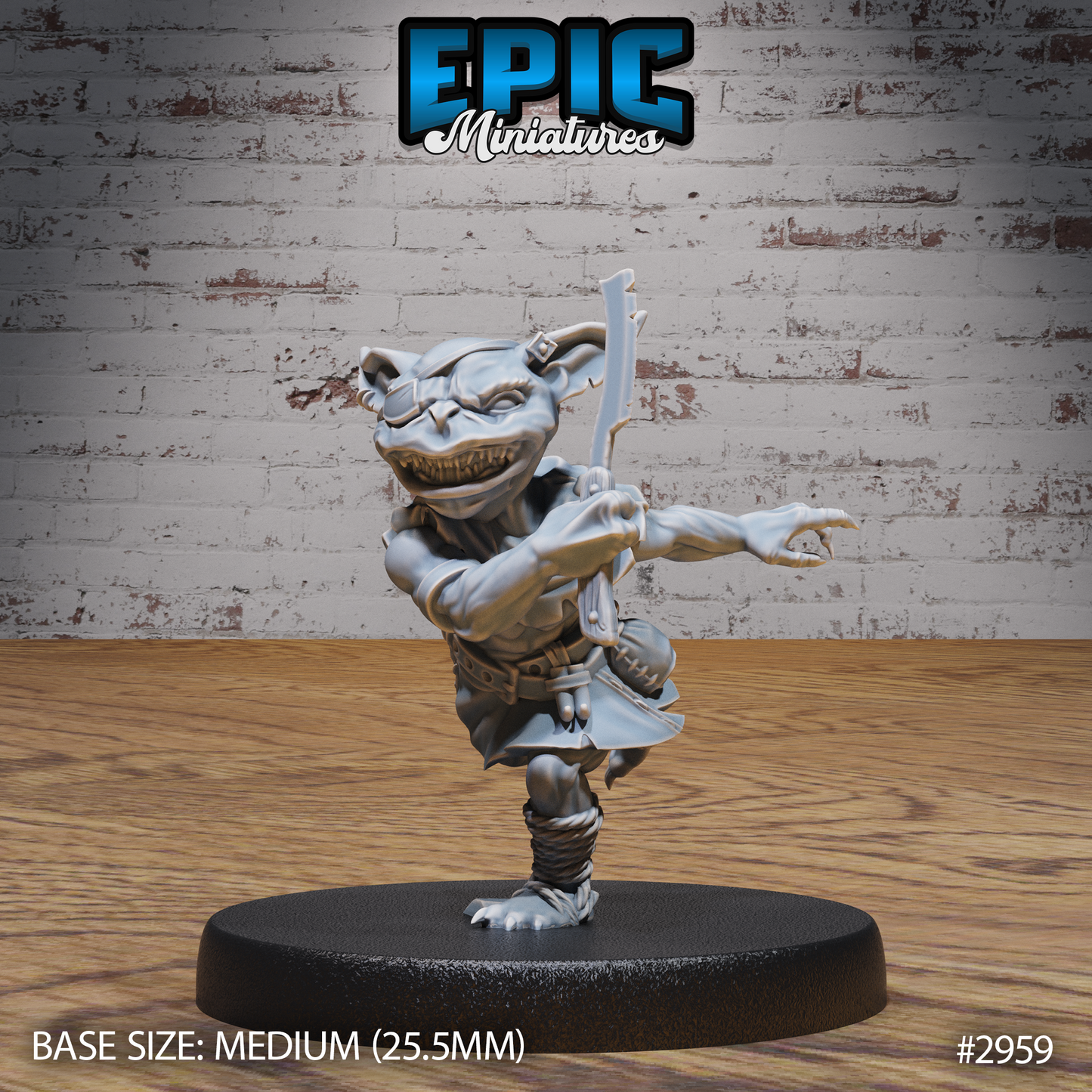 Goblin Warrior by Epic Miniatures