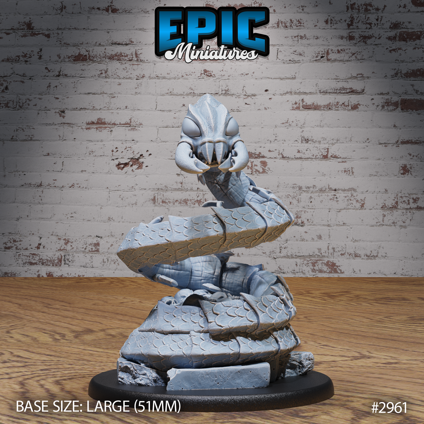 Cave Centipede by Epic Miniatures