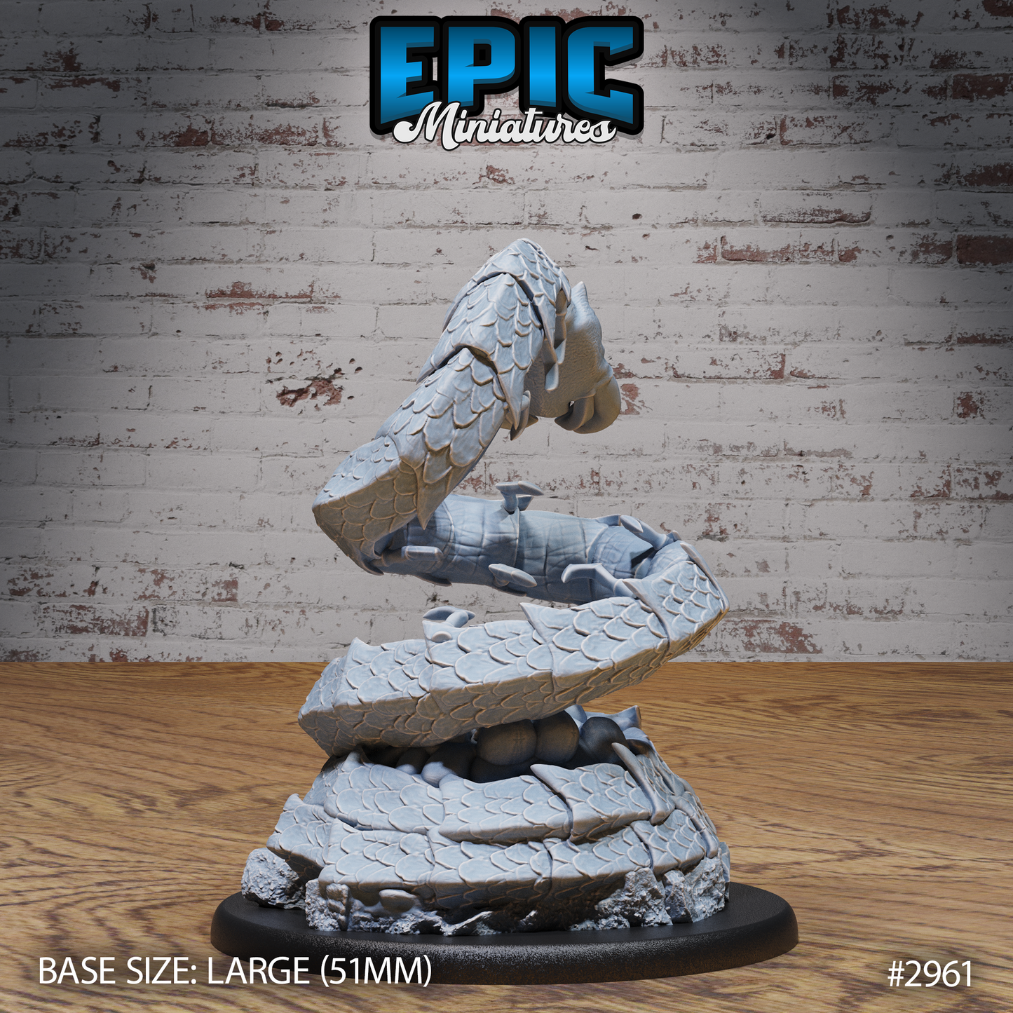 Cave Centipede by Epic Miniatures