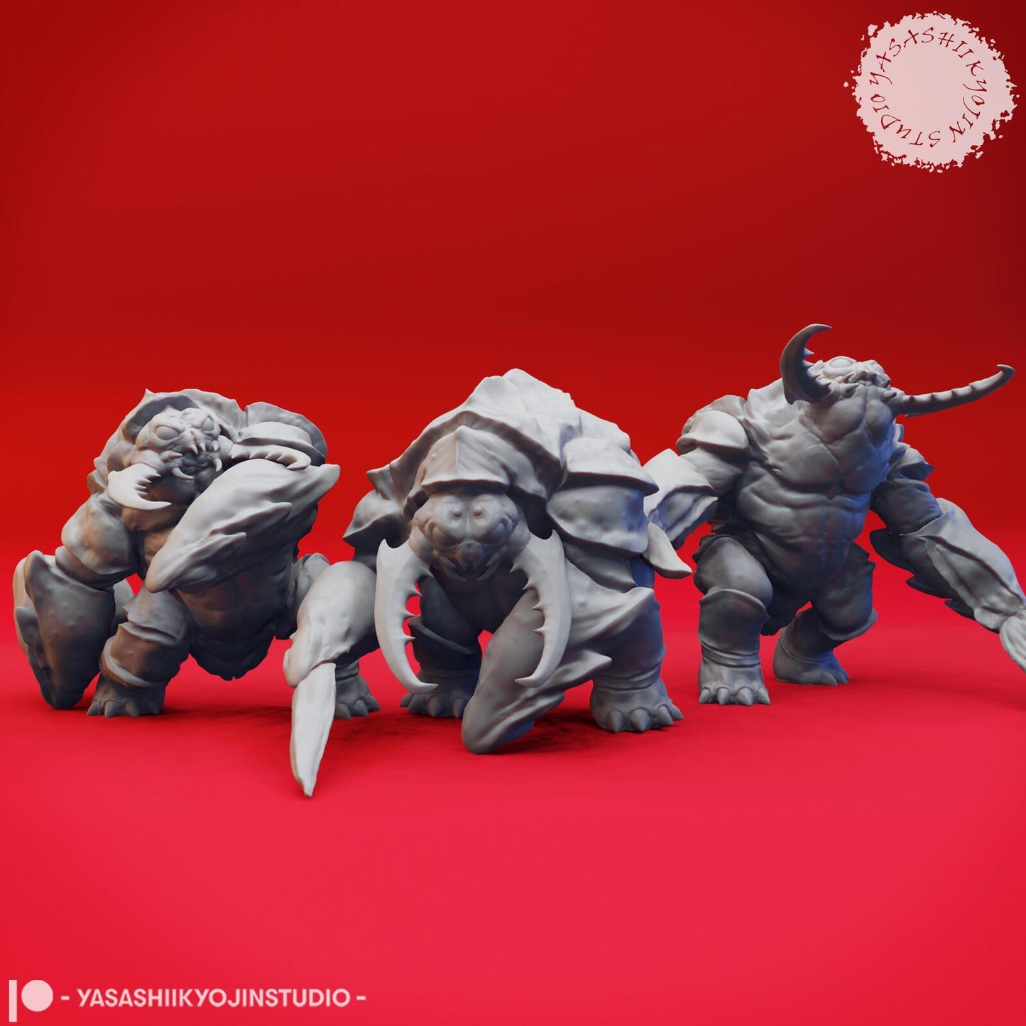 Umber Hulk miniature by Yasashii Kyojin Studio