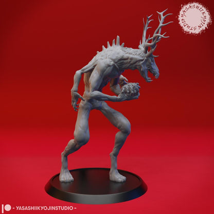 Wendigo miniature by Yasashii Kyojin Studio